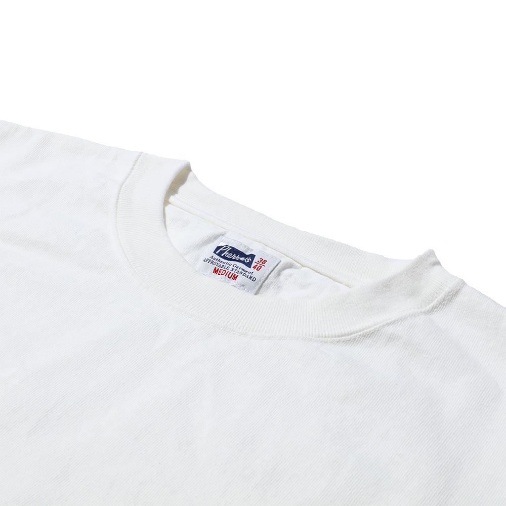 Pherrow's Heavyweight Pocket Tee White - Image 5