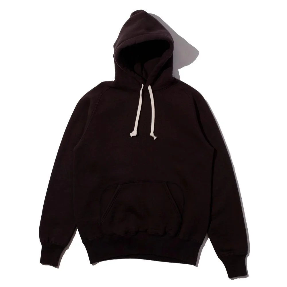 Pherrow's Loopwheel Hooded Sweatshirt Black