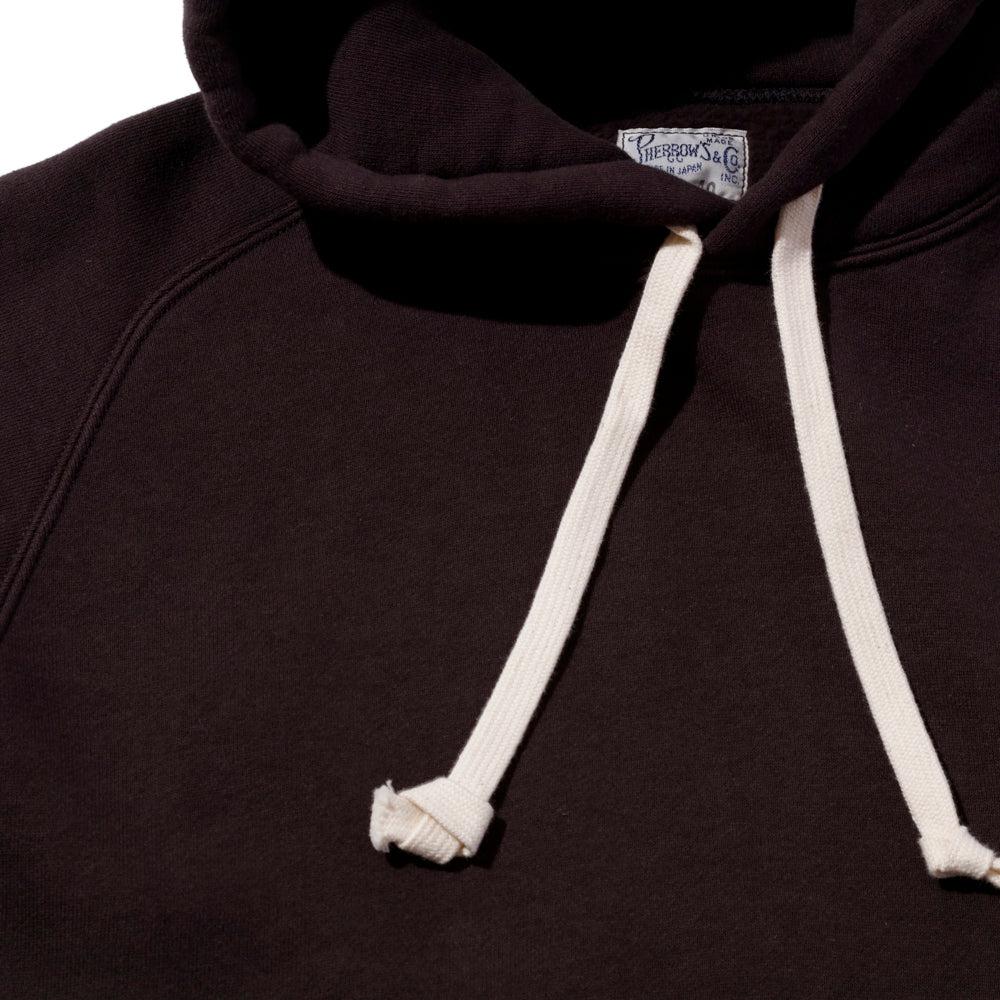 Pherrow's Loopwheel Hooded Sweatshirt Black - Image 5