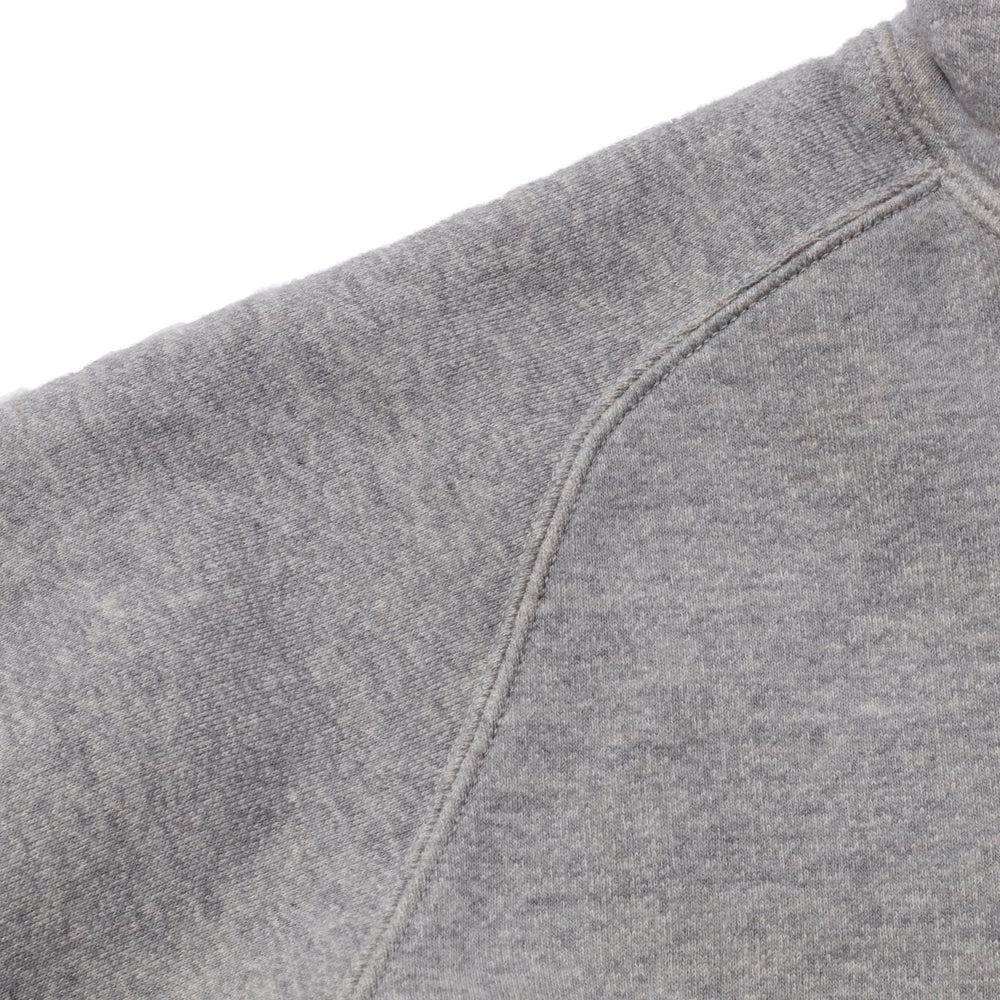 Pherrow's Loopwheel Hooded Sweatshirt Heather Grey - Image 6