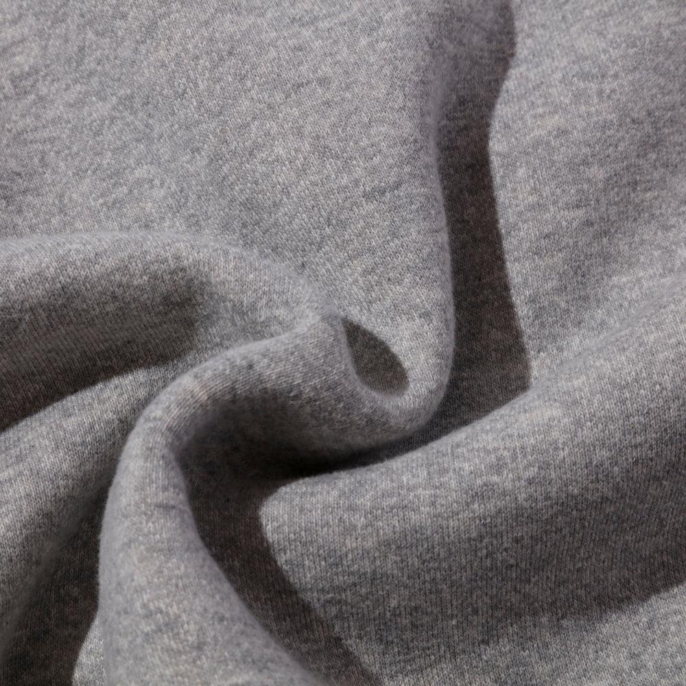 Pherrow's Loopwheel Hooded Sweatshirt Heather Grey - Image 7