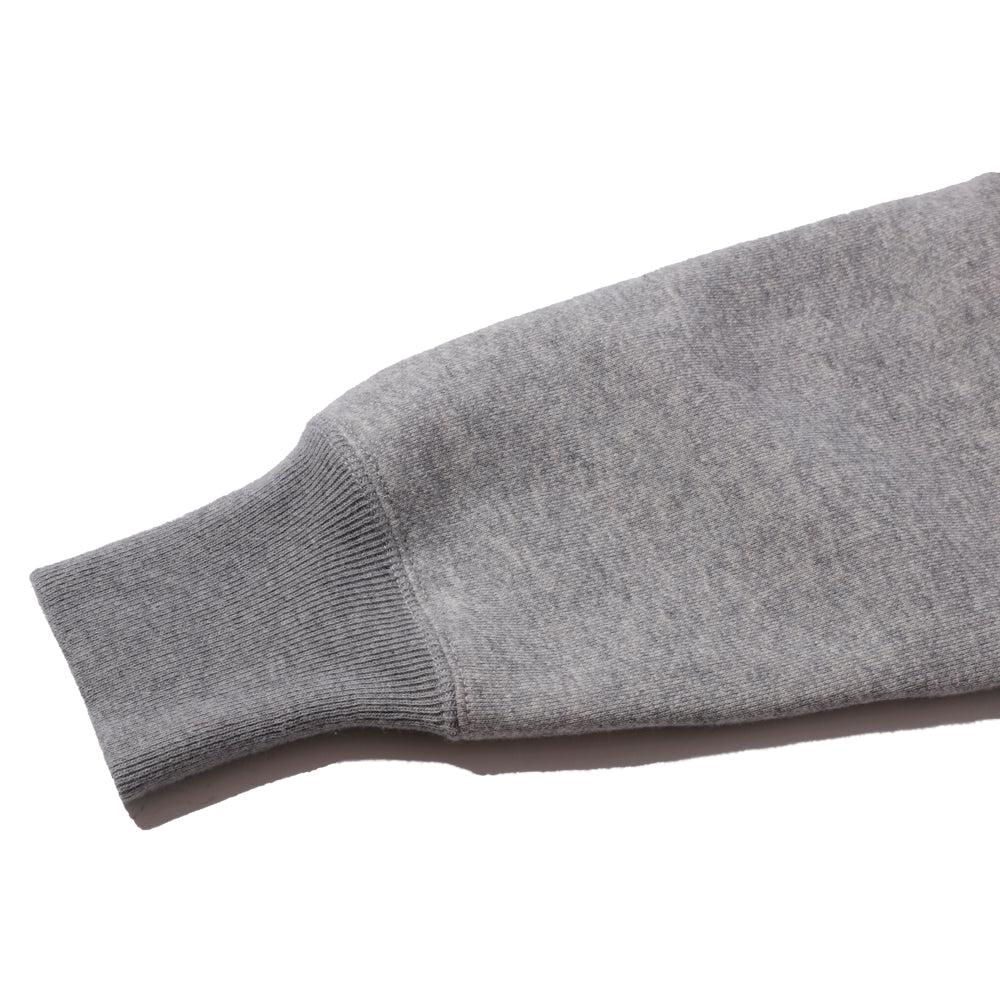 Pherrow's Loopwheel Hooded Sweatshirt Heather Grey - Image 8