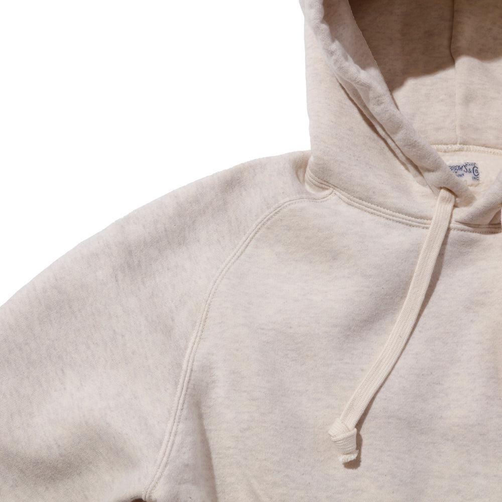 Pherrow's Loopwheel Hooded Sweatshirt Oatmeal - Image 4