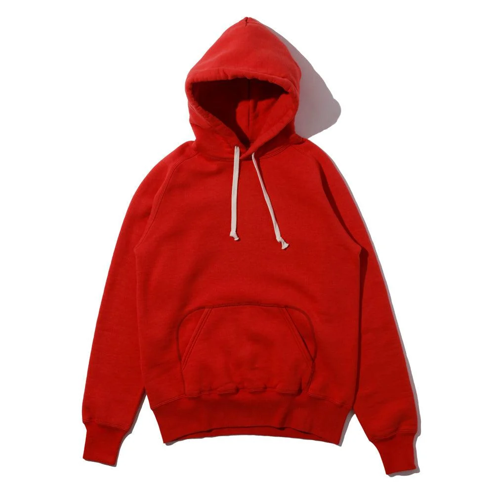 Pherrow's Loopwheel Hooded Sweatshirt Red