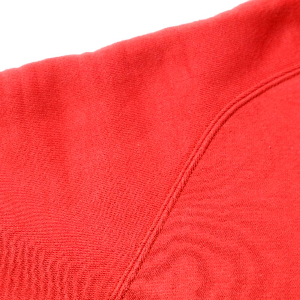 Pherrow's Loopwheel Hooded Sweatshirt Red - Image 5