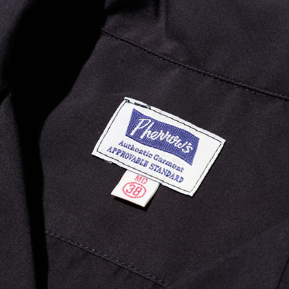 Pherrow's Open Collar Shirt Black - Image 5