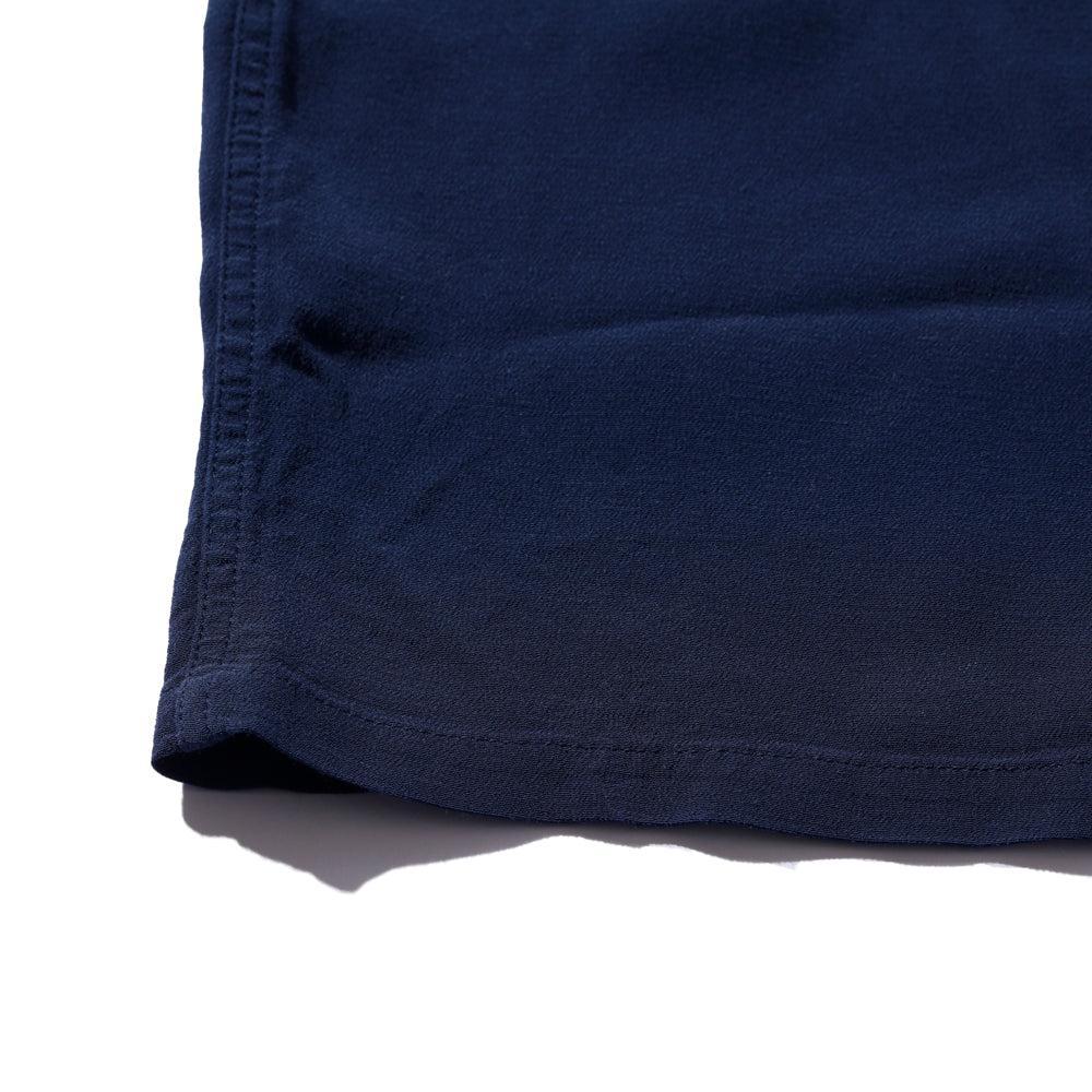 Pherrow's Open Collar Shirt Navy - Image 7