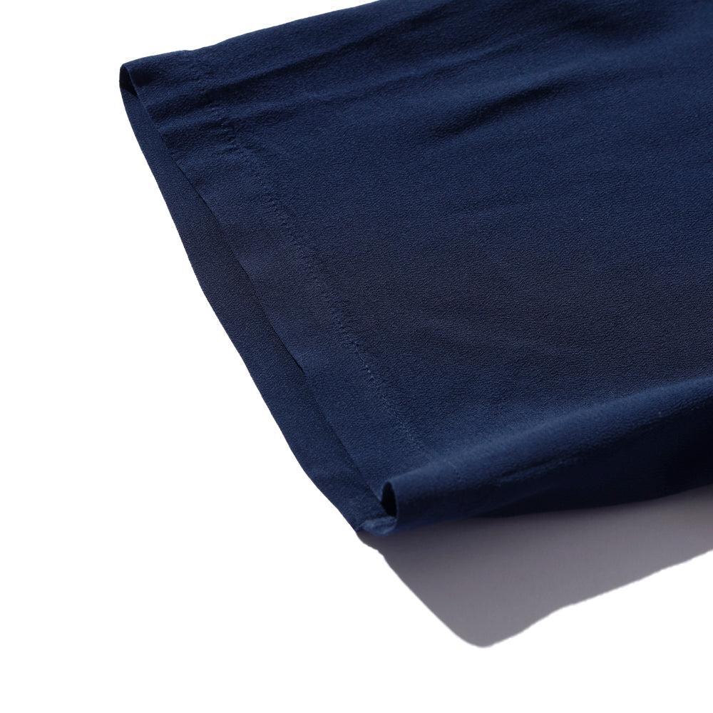 Pherrow's Open Collar Shirt Navy - Image 8