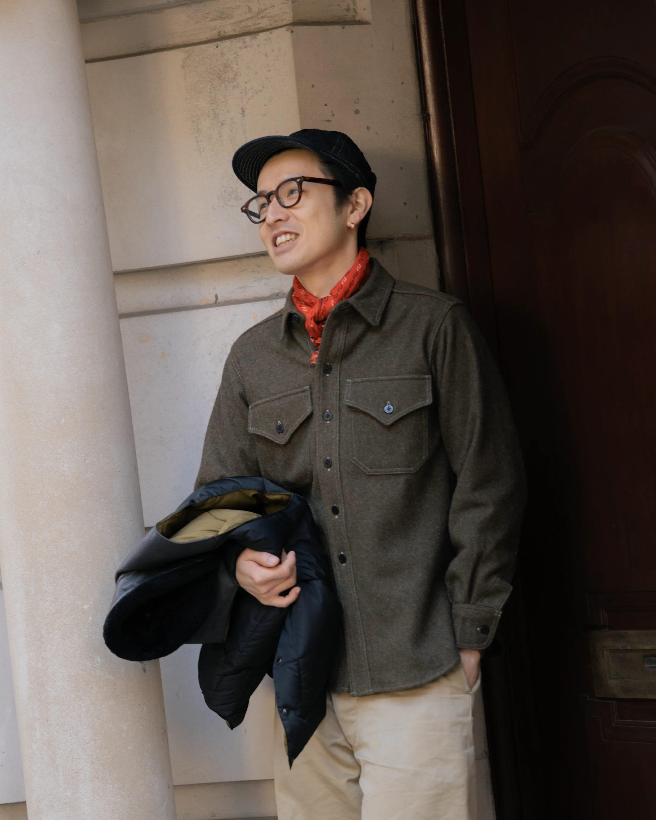 Pherrow's P.30 CPO Shirt Olive - Image 9