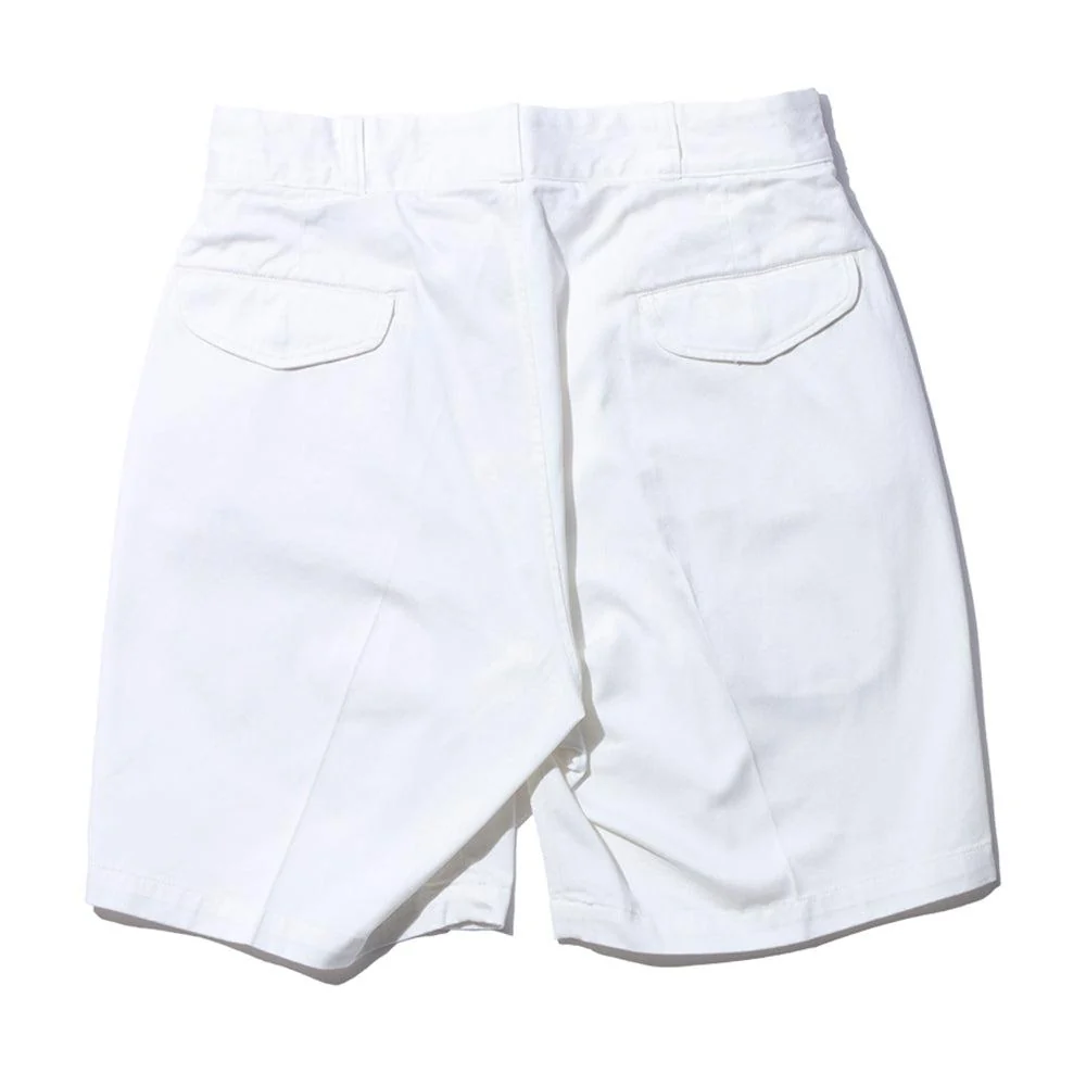 Pherrow's Pleated Shorts Off White - Image 2