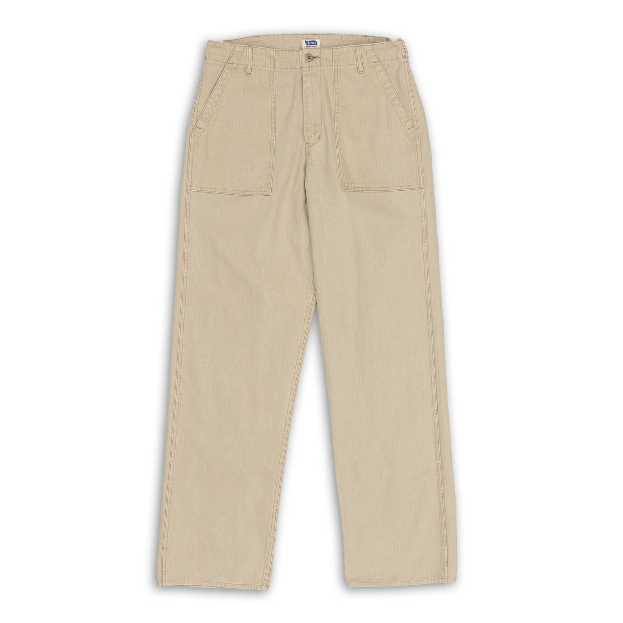 Pherrow's PUP-H HBT Fatigue Pants Beige