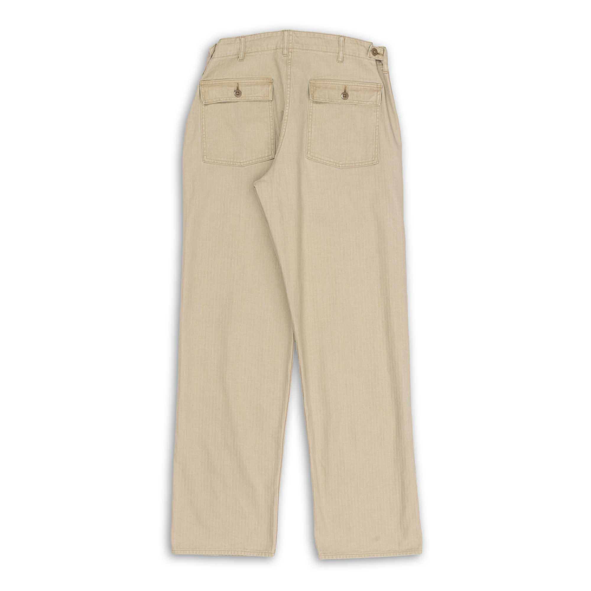 Pherrow's PUP-H HBT Fatigue Pants Beige - Image 2