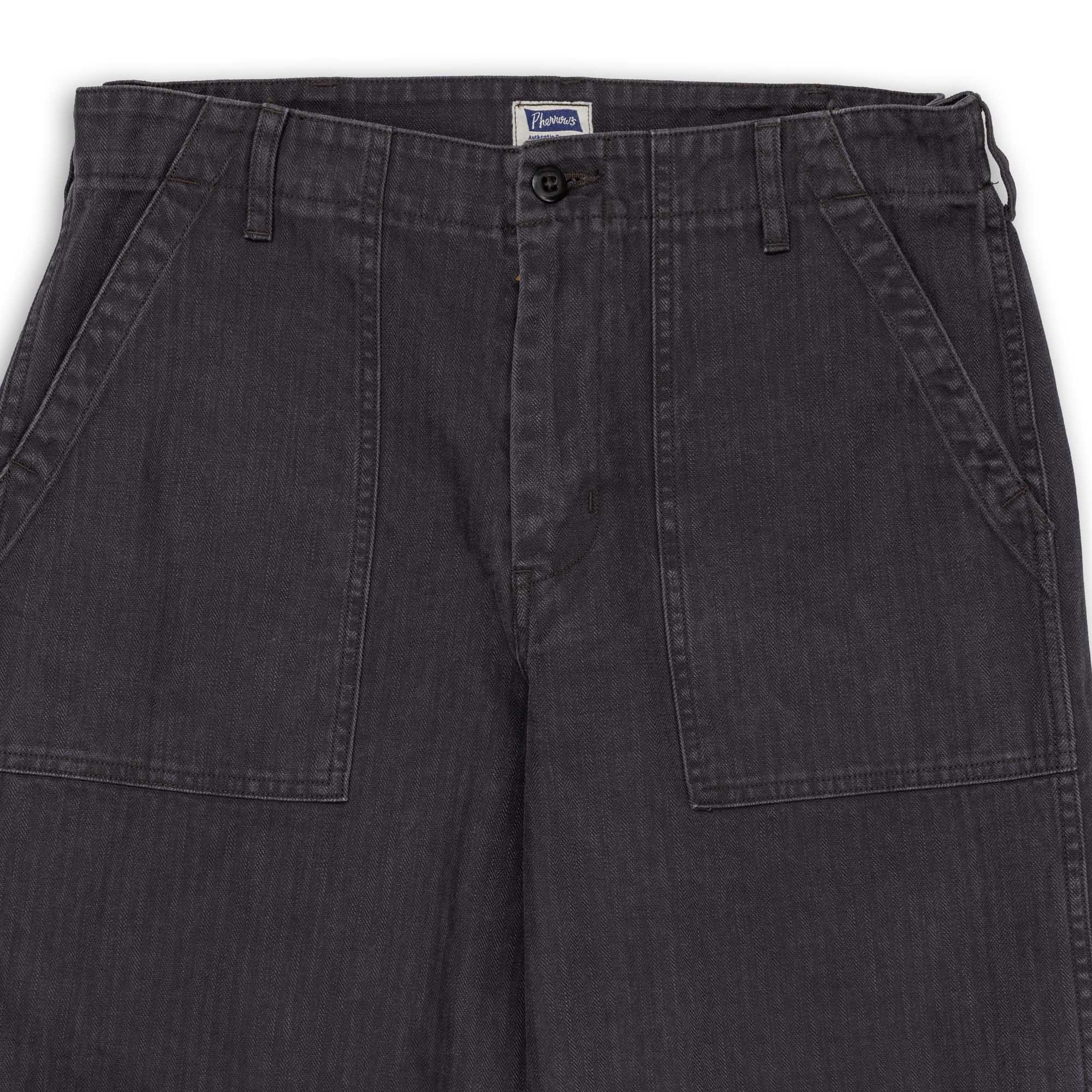 Pherrow's PUP-H HBT Fatigue Pants Black - Image 3