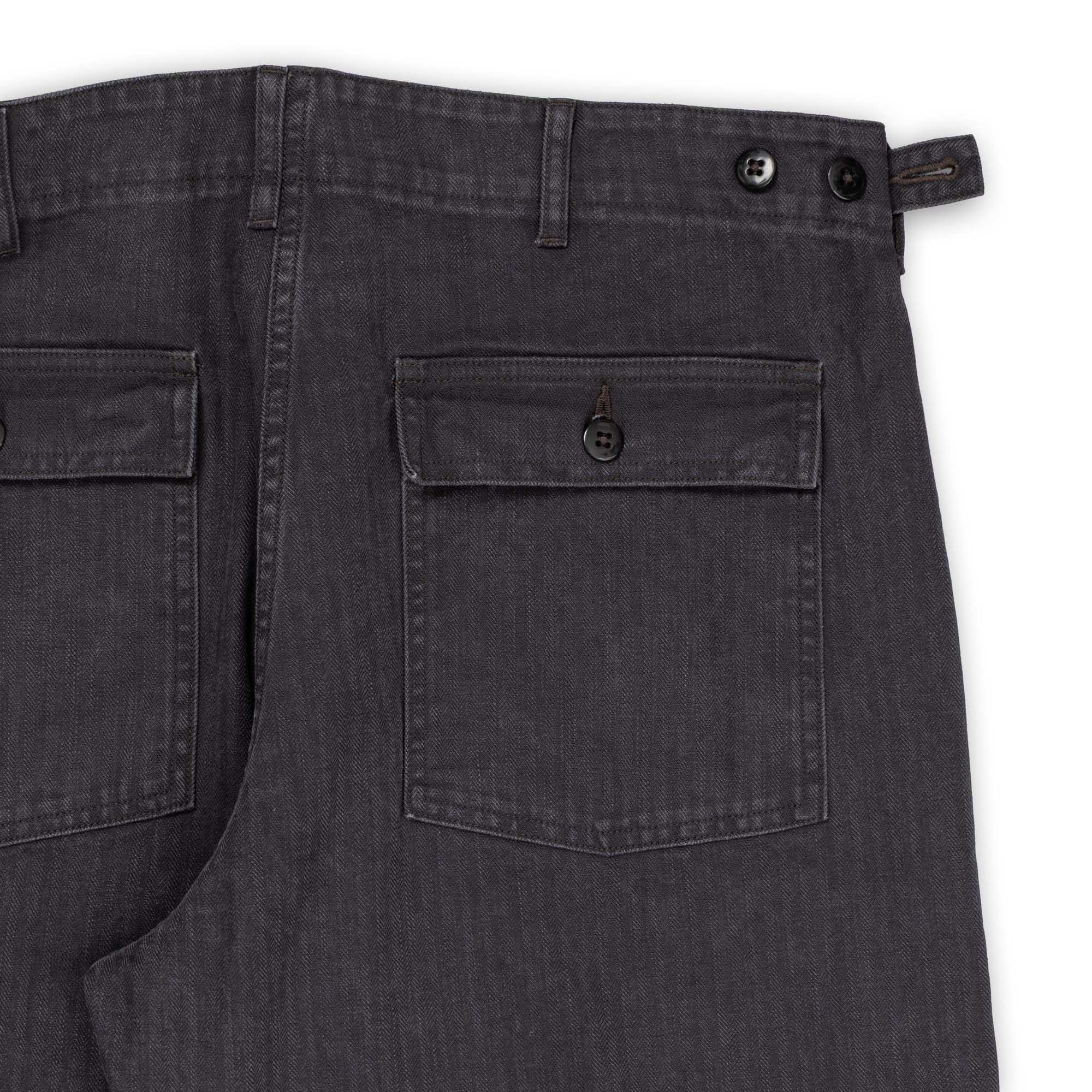 Pherrow's PUP-H HBT Fatigue Pants Black - Image 5
