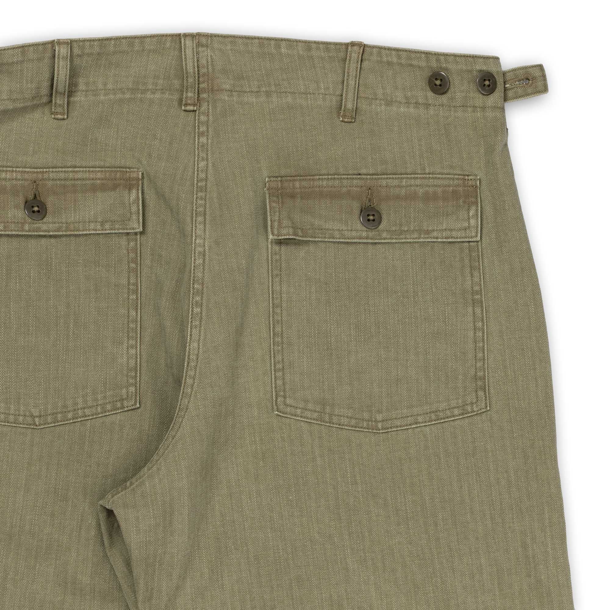 Pherrow's PUP-H HBT Fatigue Pants Olive - Image 5