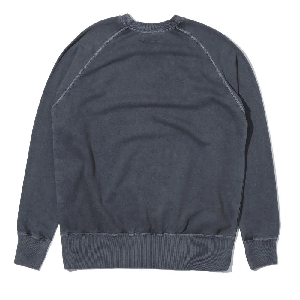 Pherrow's Raglan Sleeve Sweatshirt Faded Black - Image 2