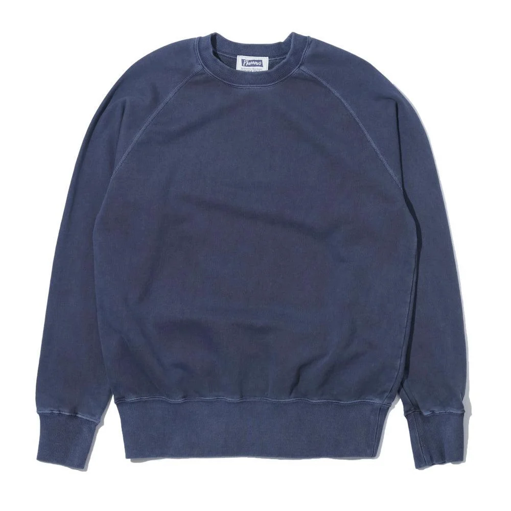 Pherrow's Raglan Sleeve Sweatshirt Faded Navy