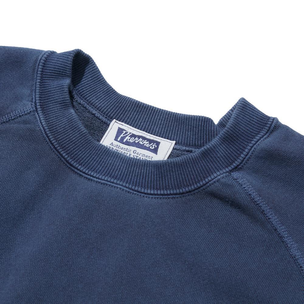 Pherrow's Raglan Sleeve Sweatshirt Faded Navy - Image 5