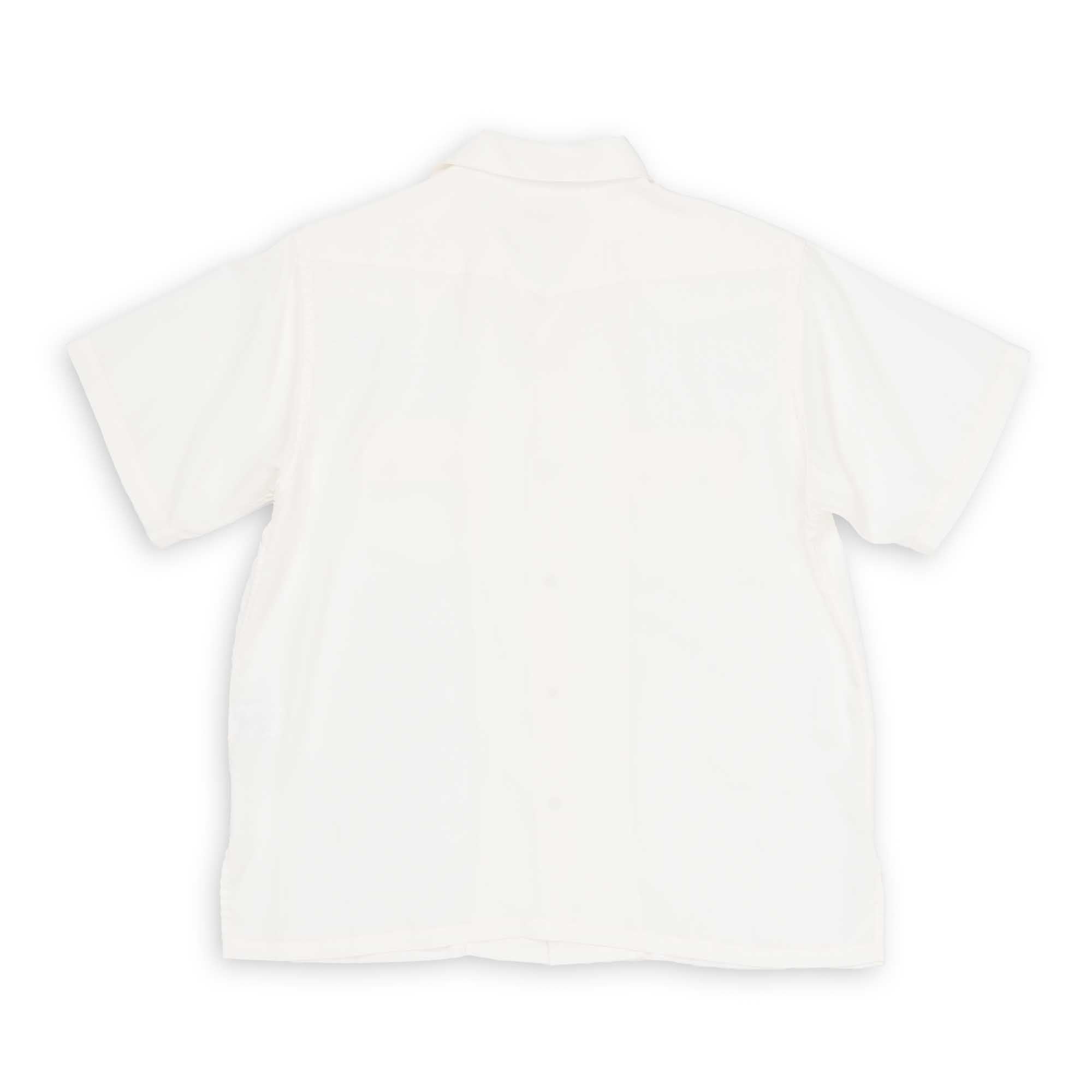 Pherrow's Rayon Western Shirt S/S White - Image 3