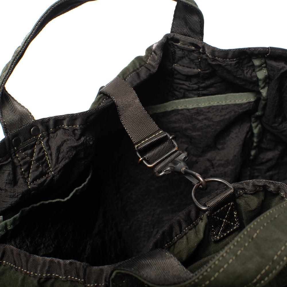 Porter Yoshida & Co Crag 2Way Rucksack Khaki - Image 5