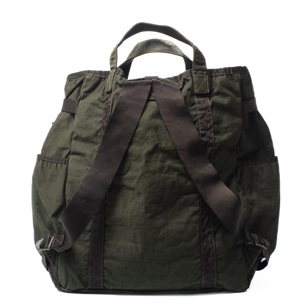 Porter Yoshida & Co Crag 2Way Rucksack Khaki - Image 7