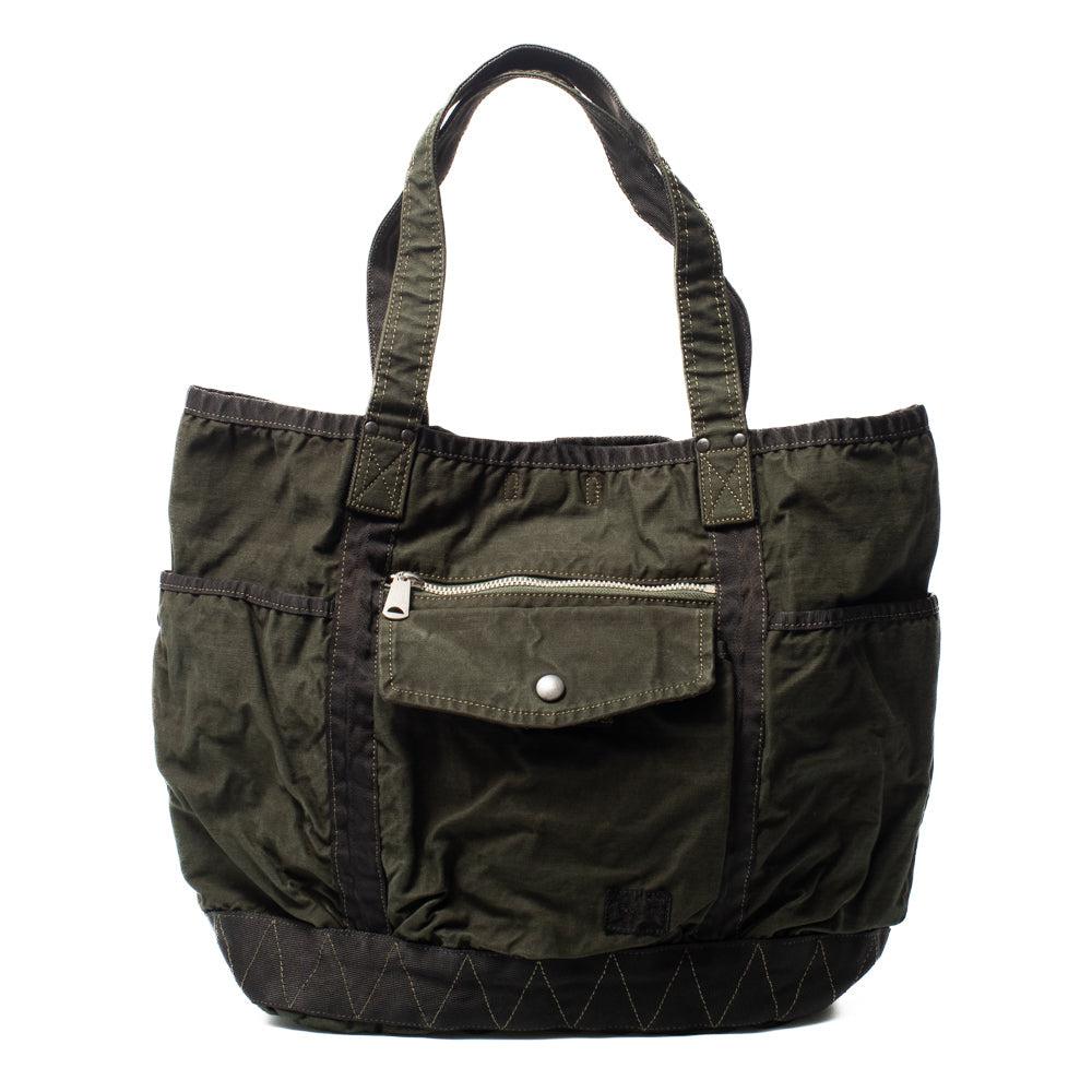 Porter Yoshida & Co Crag Tote Bag Khaki