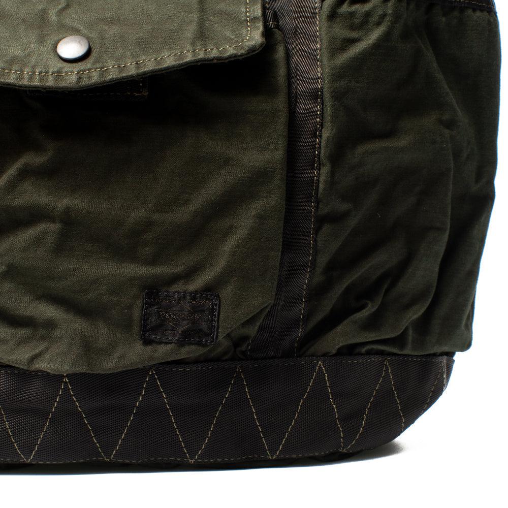 Porter Yoshida & Co Crag Tote Bag Khaki - Image 3