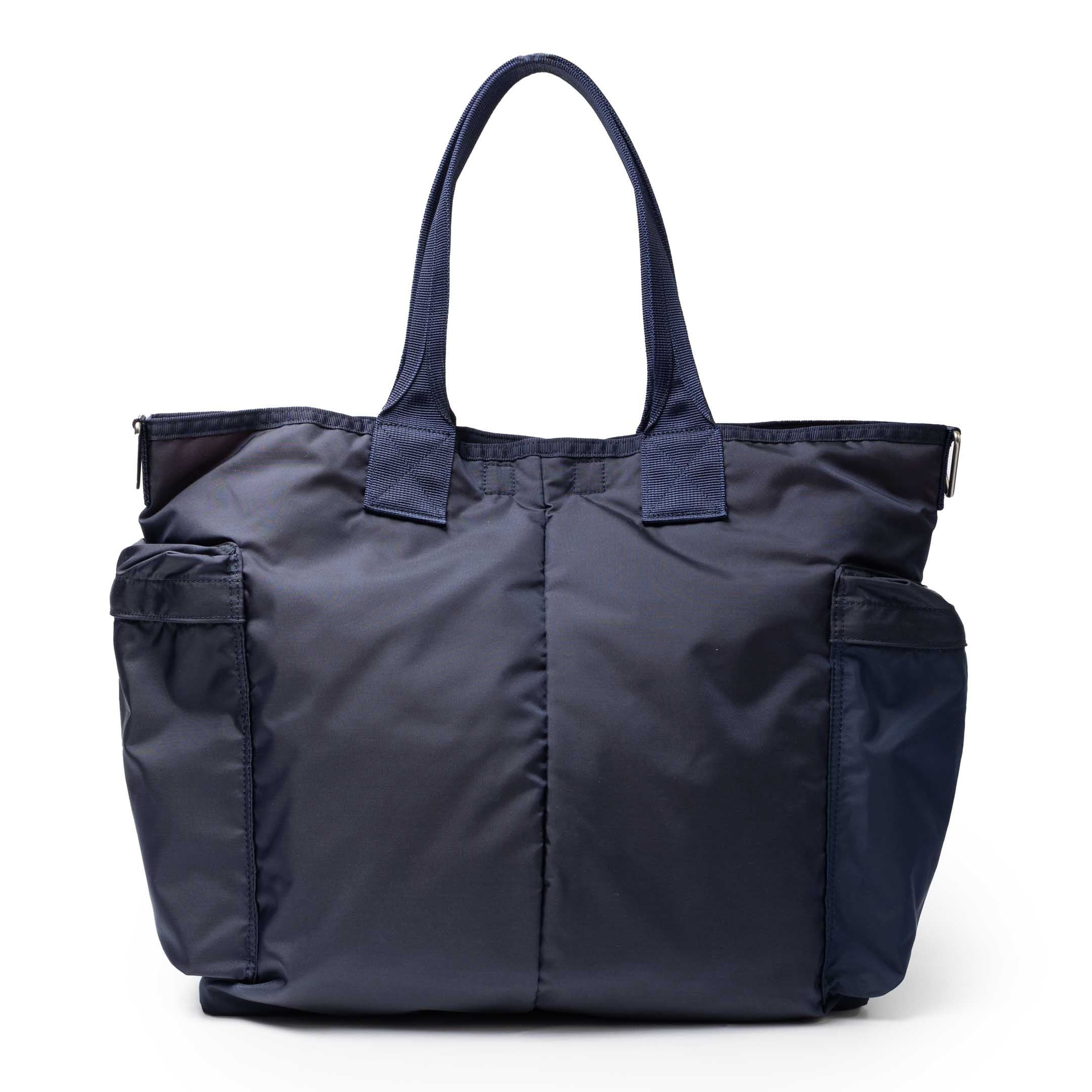 Porter Yoshida & Co Force 2Way Tote Bag Navy - Image 2