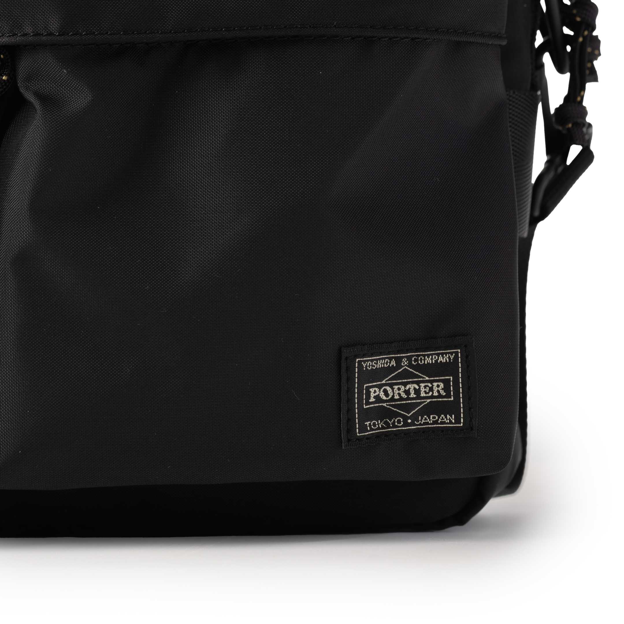 Porter Yoshida & Co Force Shoulder Bag (S) Black - Image 2