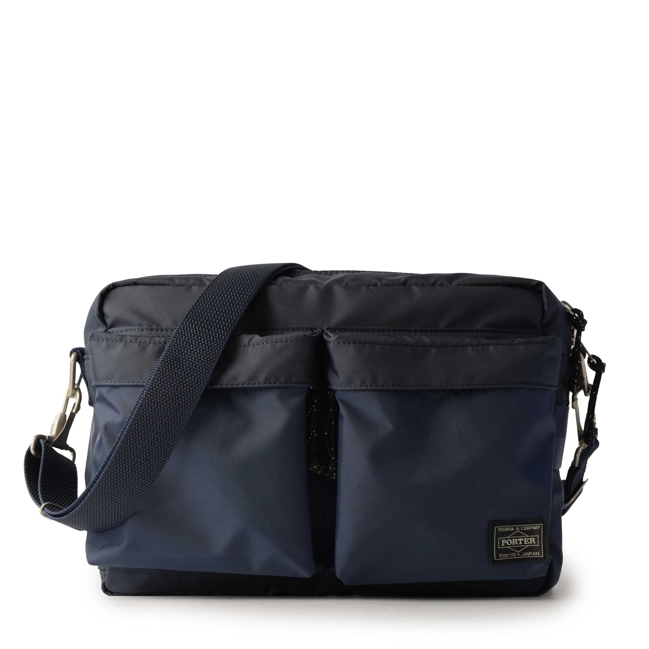 Porter Yoshida & Co Force Shoulder Bag (S) Navy