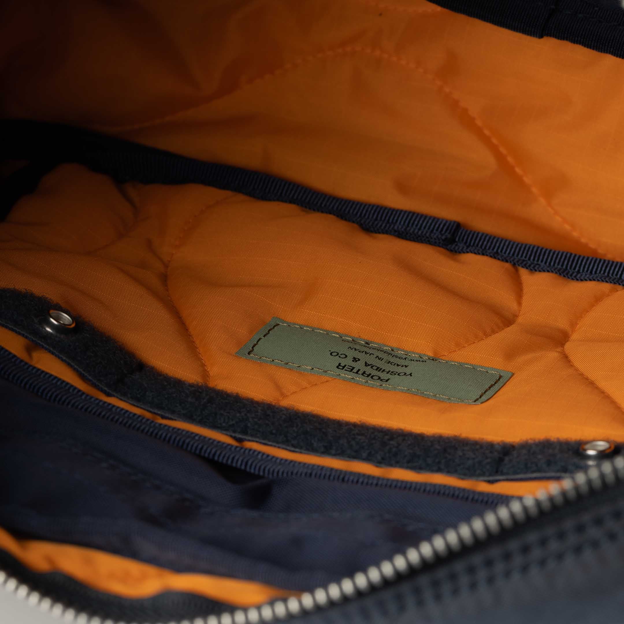 Porter Yoshida & Co Force Shoulder Bag (S) Navy - Image 5