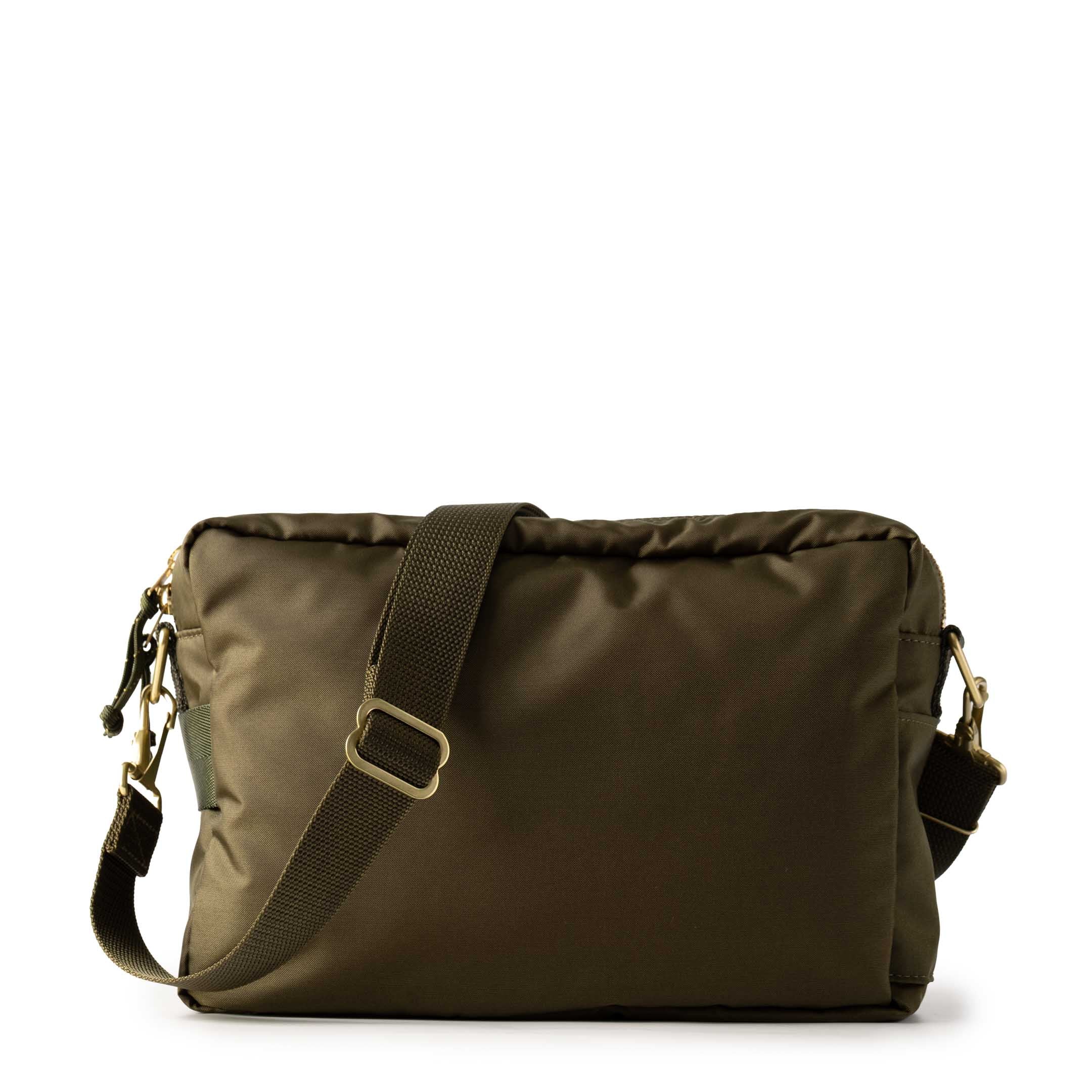 Porter Yoshida & Co Force Shoulder Bag (S) Olive Drab - Image 4