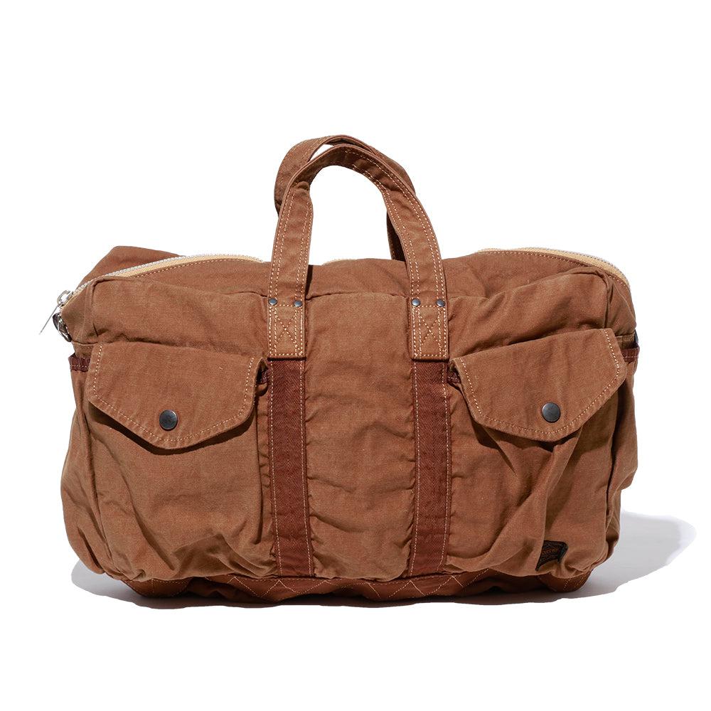 Porter Yoshida Crag 2Way Boston Bag (S) Coyote