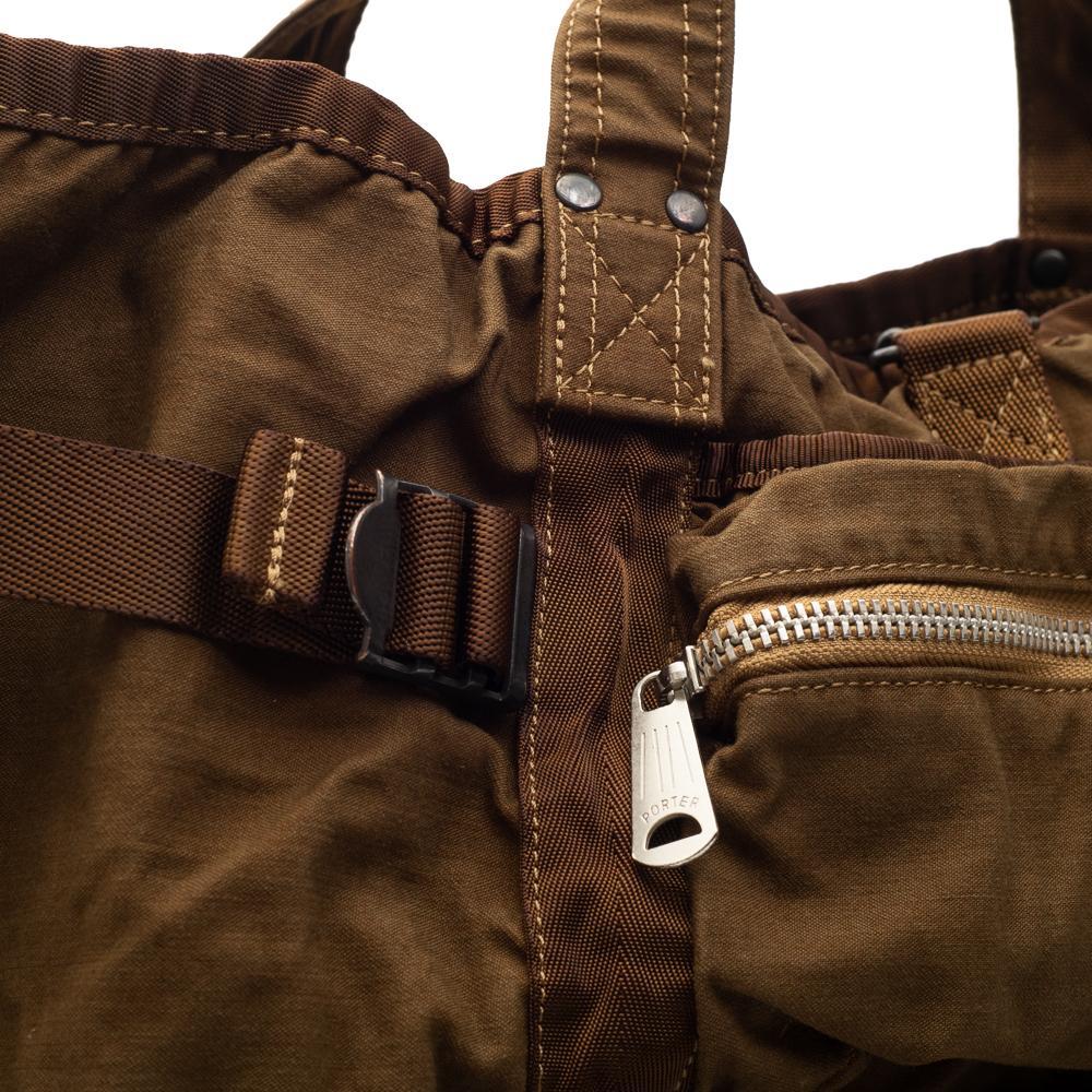 Porter Yoshida & Co Crag 2Way Rucksack Coyote - Image 4