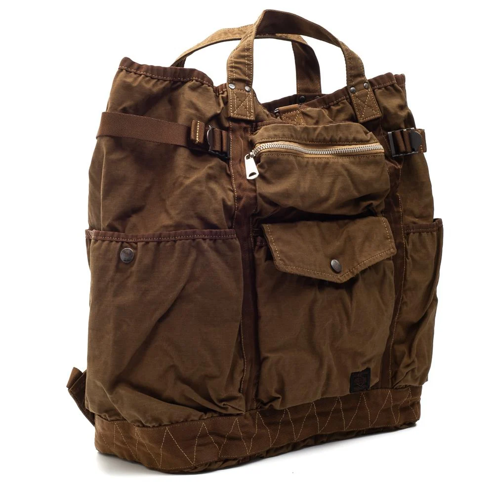 Porter Yoshida & Co Crag 2Way Rucksack Coyote - Image 5