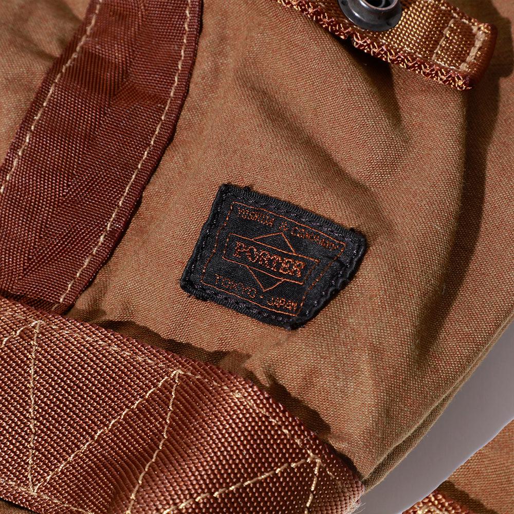 Porter Yoshida Crag Messenger Bag (M) Coyote Brown - Image 5