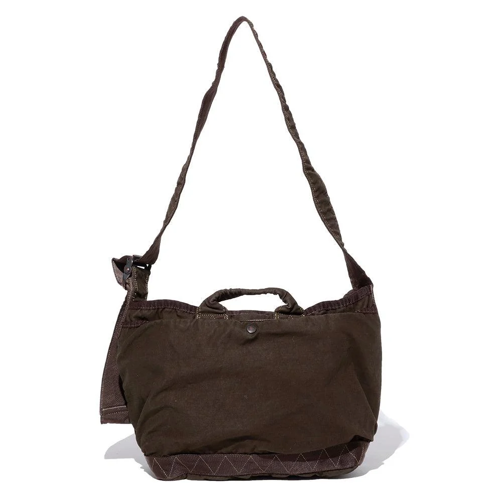 Porter Yoshida Crag Messenger Bag (M) Khaki Green - Image 2