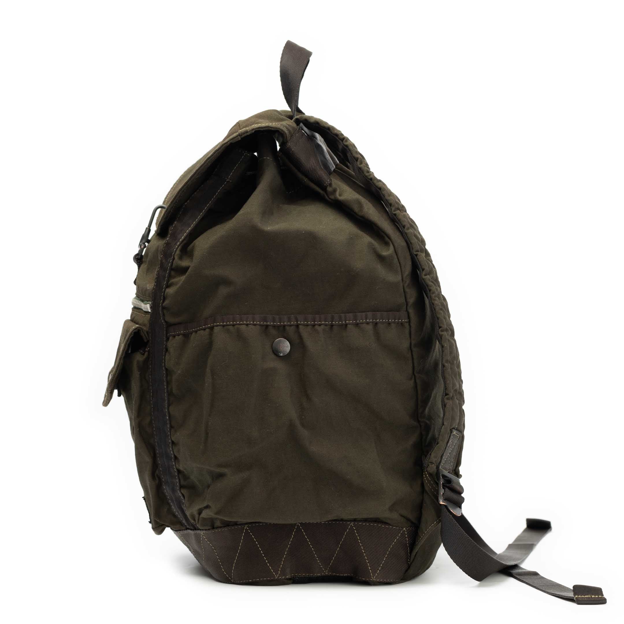 Porter Yoshida Crag Rucksack Khaki - Image 2