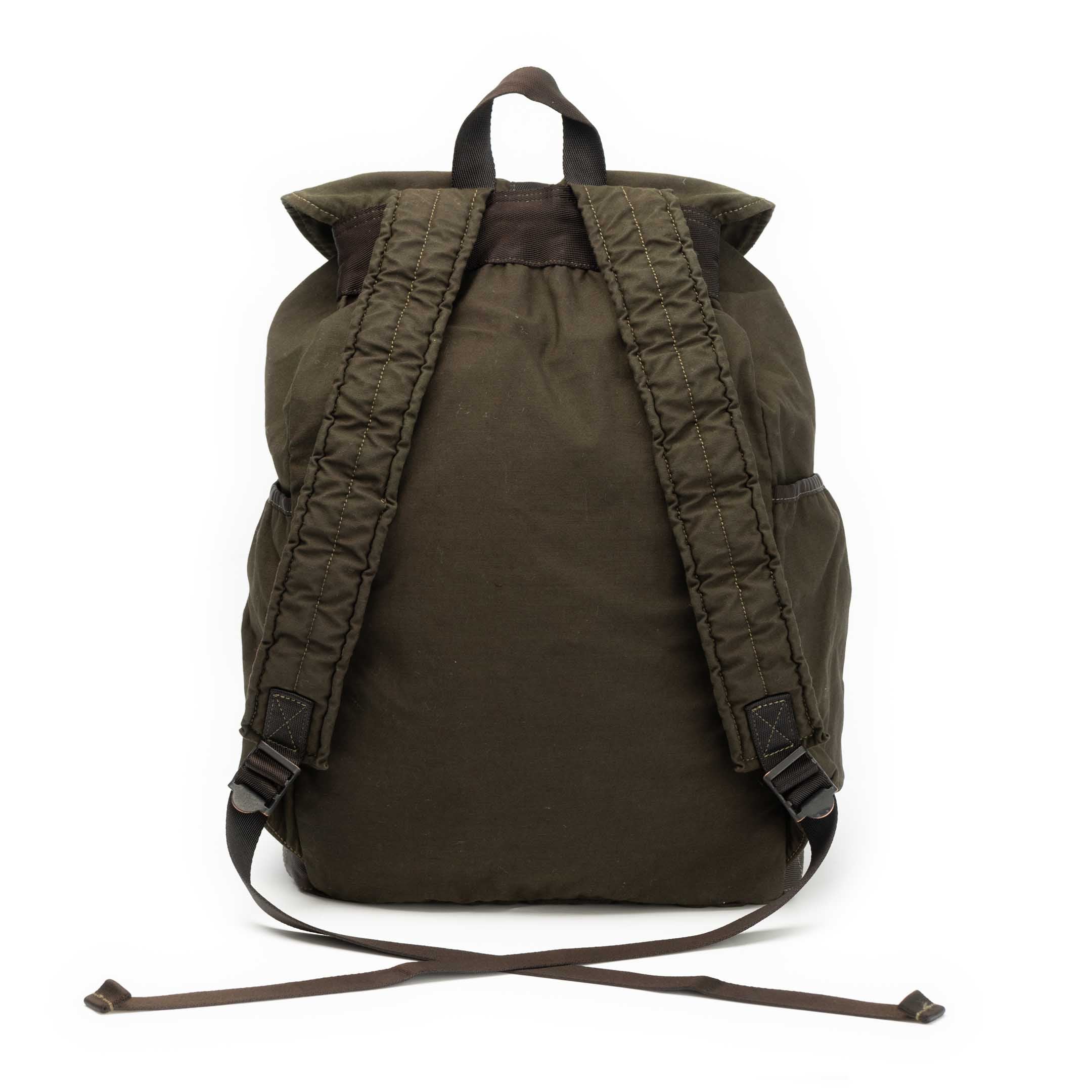 Porter Yoshida Crag Rucksack Khaki - Image 3