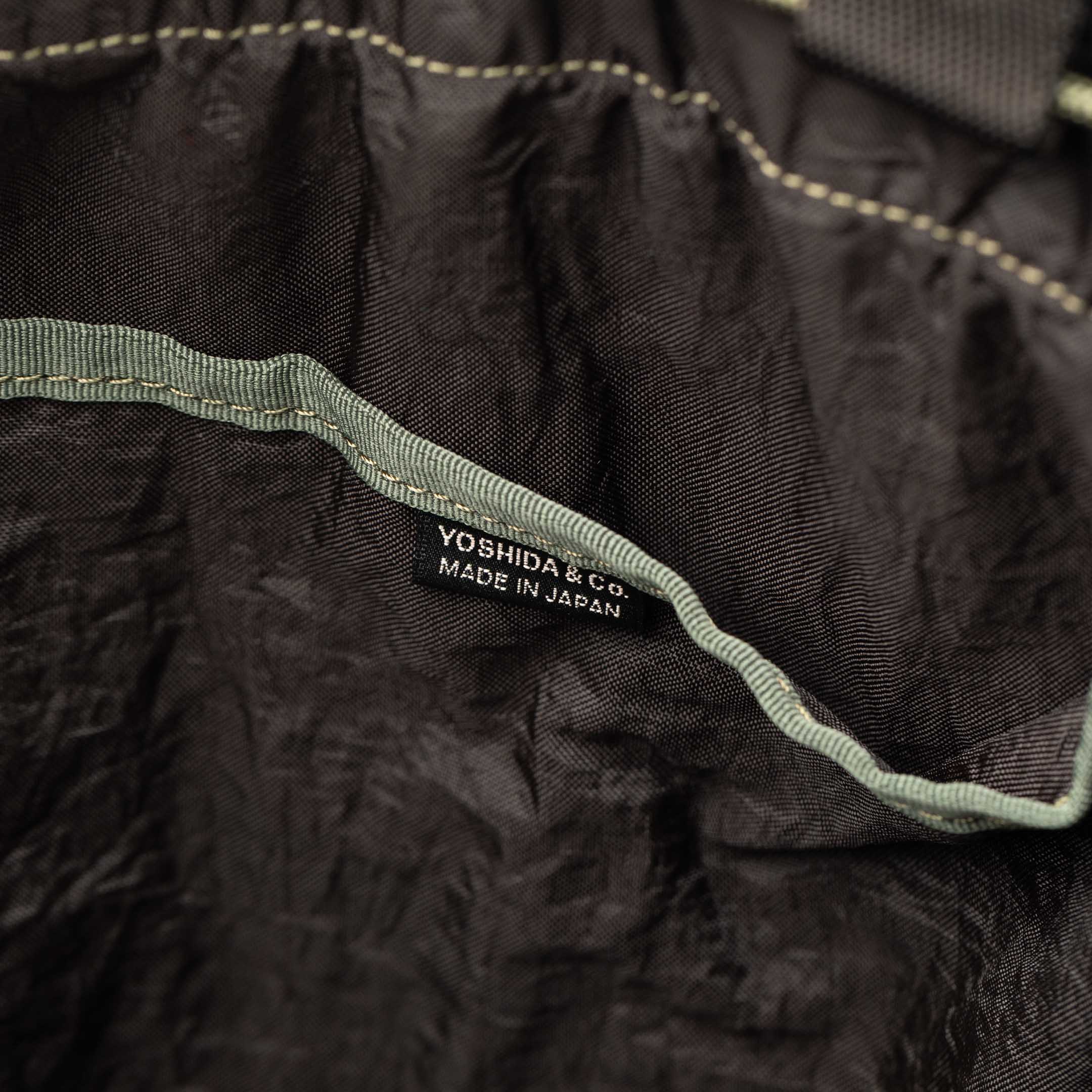 Porter Yoshida Crag Rucksack Khaki - Image 8