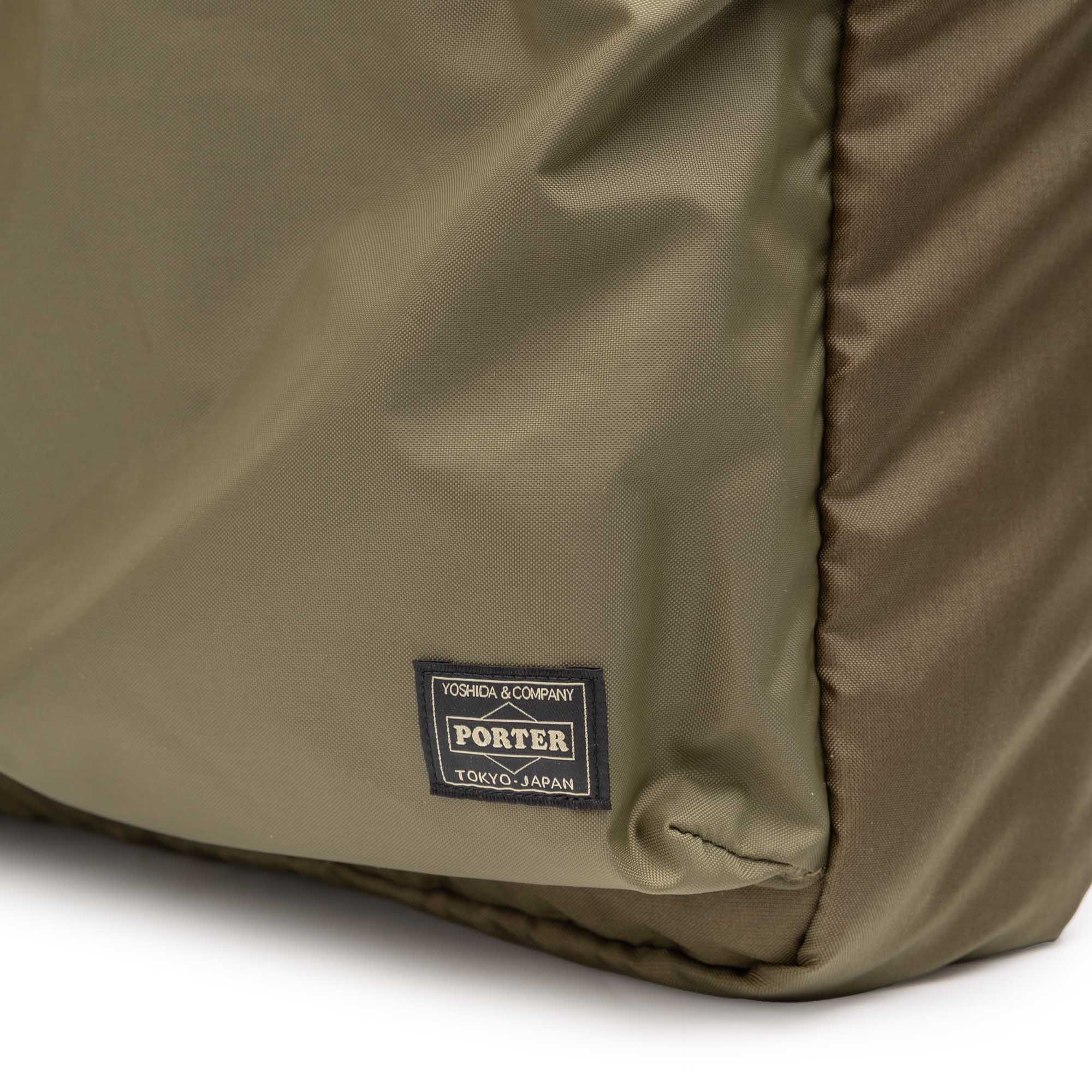 Porter Yoshida Force 3Way Briefcase Olive Drab - Image 4