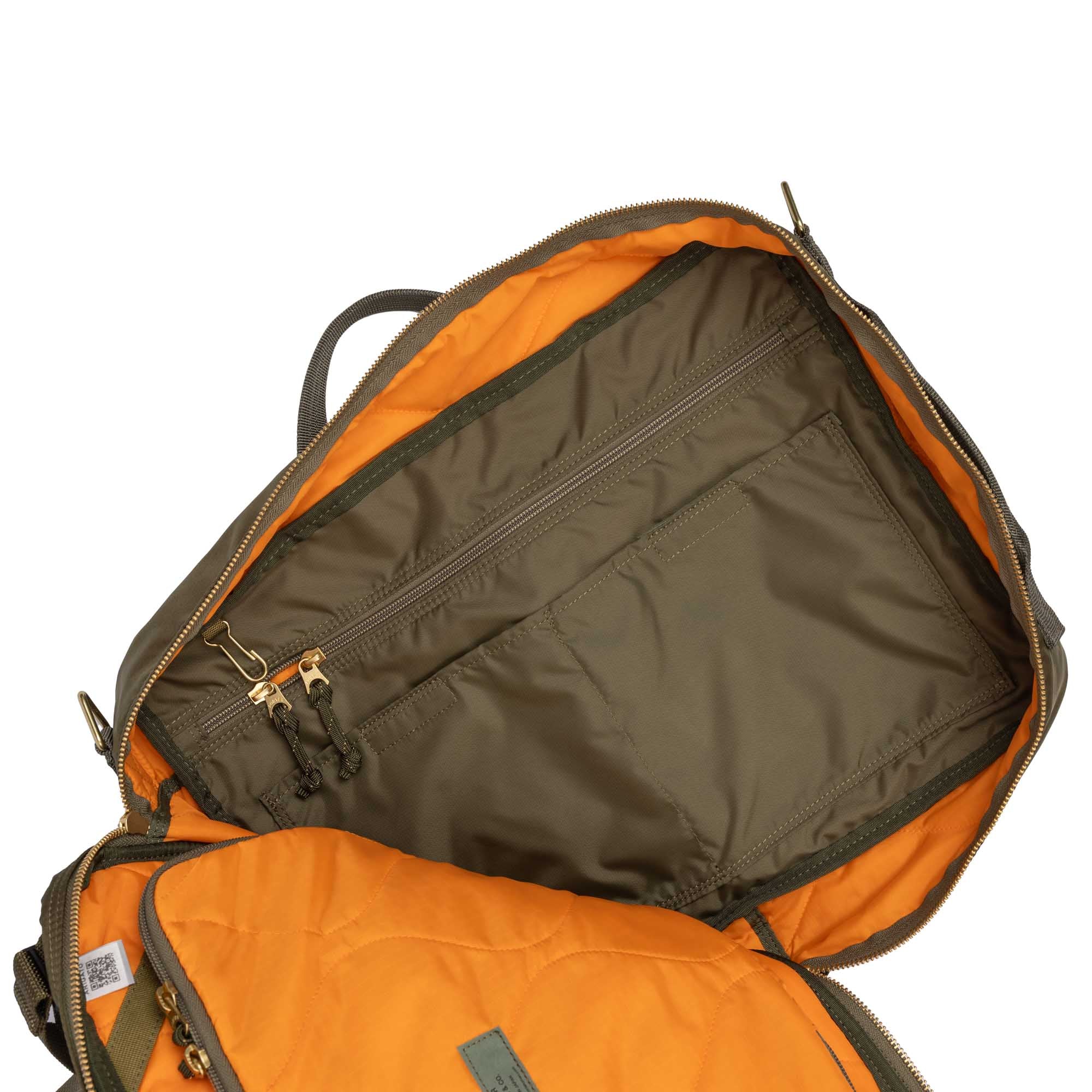 Porter Yoshida Force 3Way Briefcase Olive Drab - Image 9