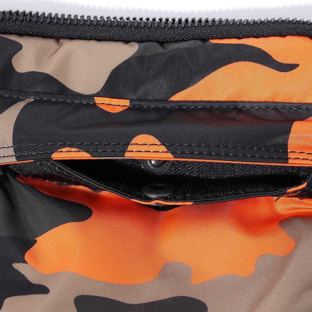Porter Yoshida PS Camo Document Case Woodland Orange - Image 4