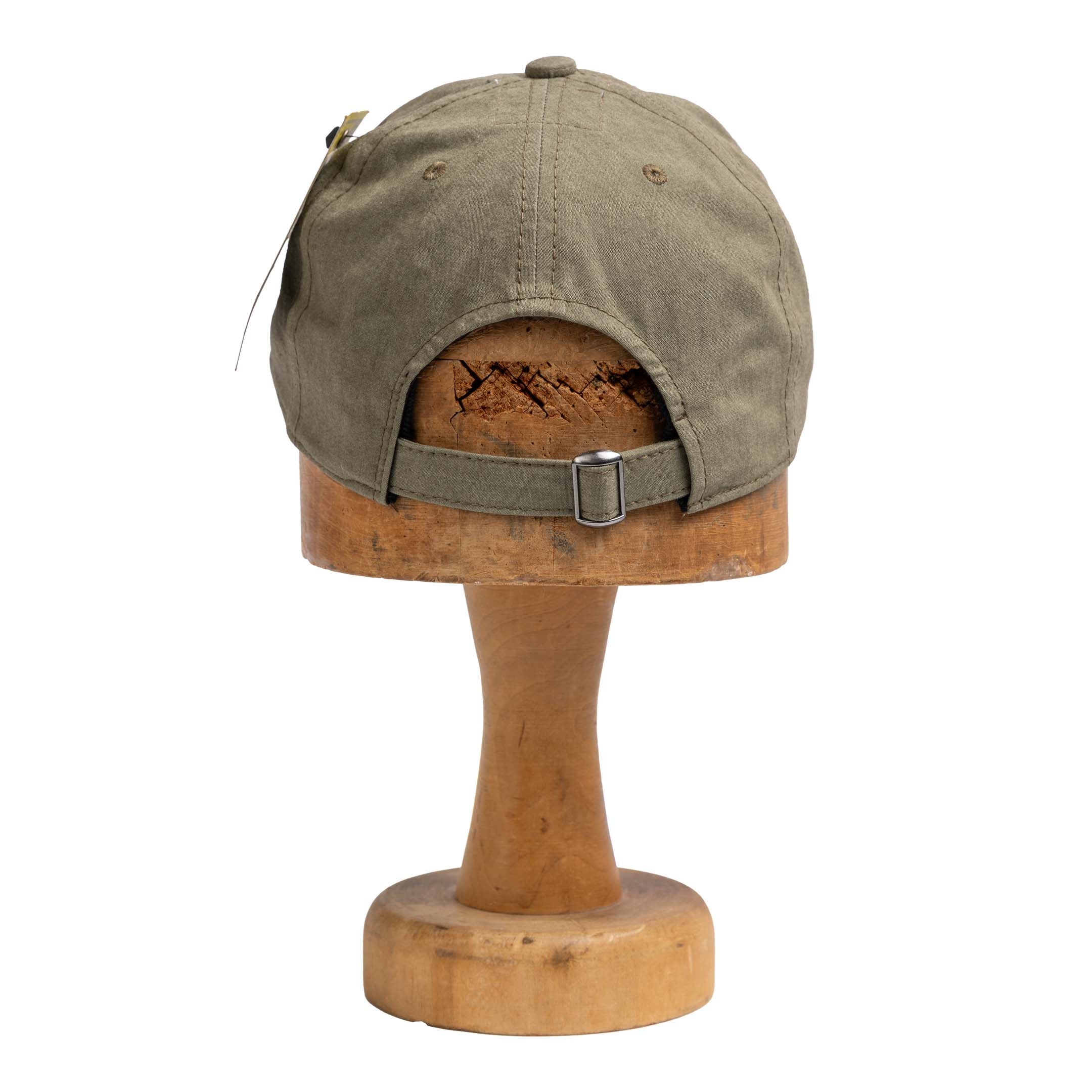 Poten x Clutch Cafe Rudeback Baseball Cap Olive - Image 3