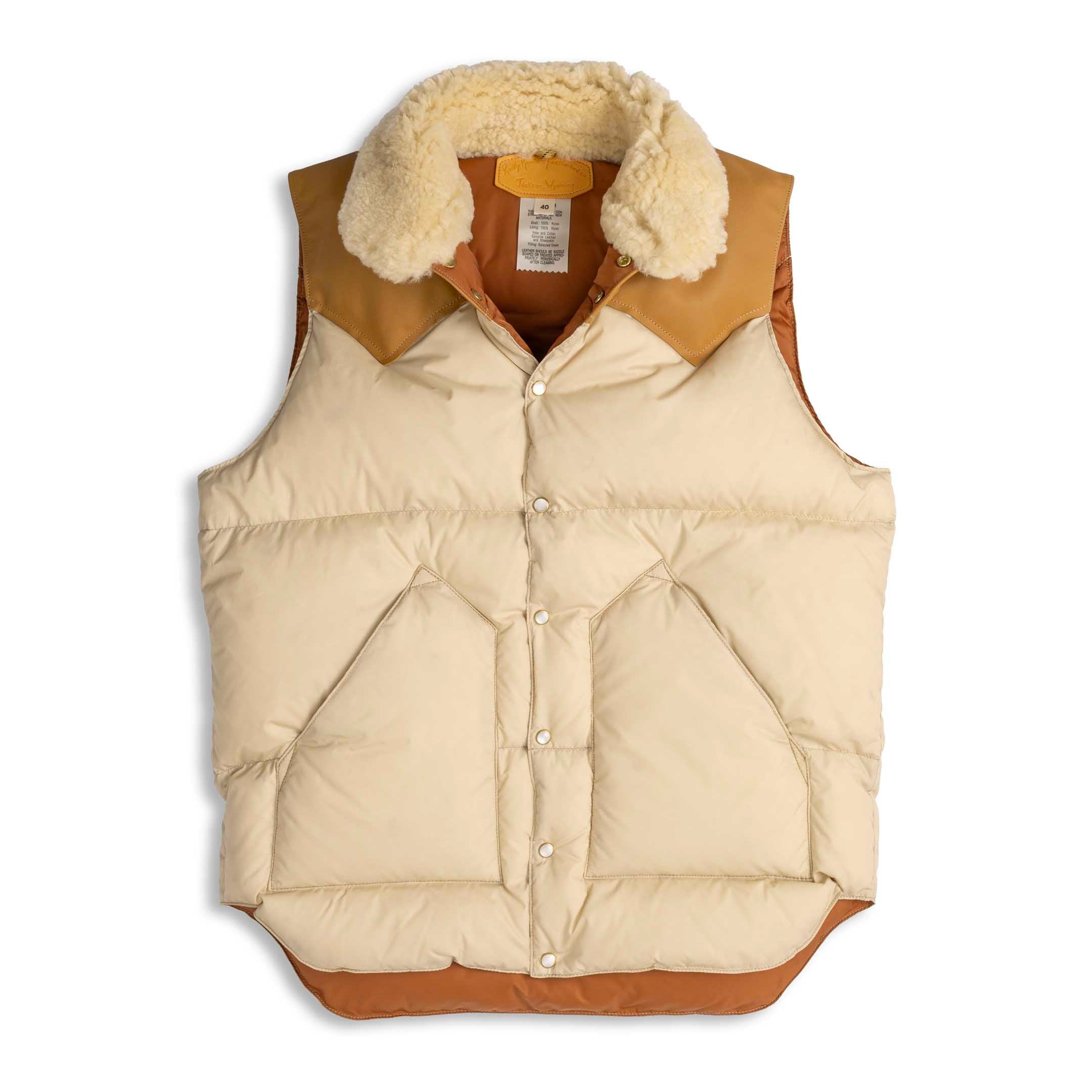Rocky Mountain Featherbed Christy Vest Light Beige