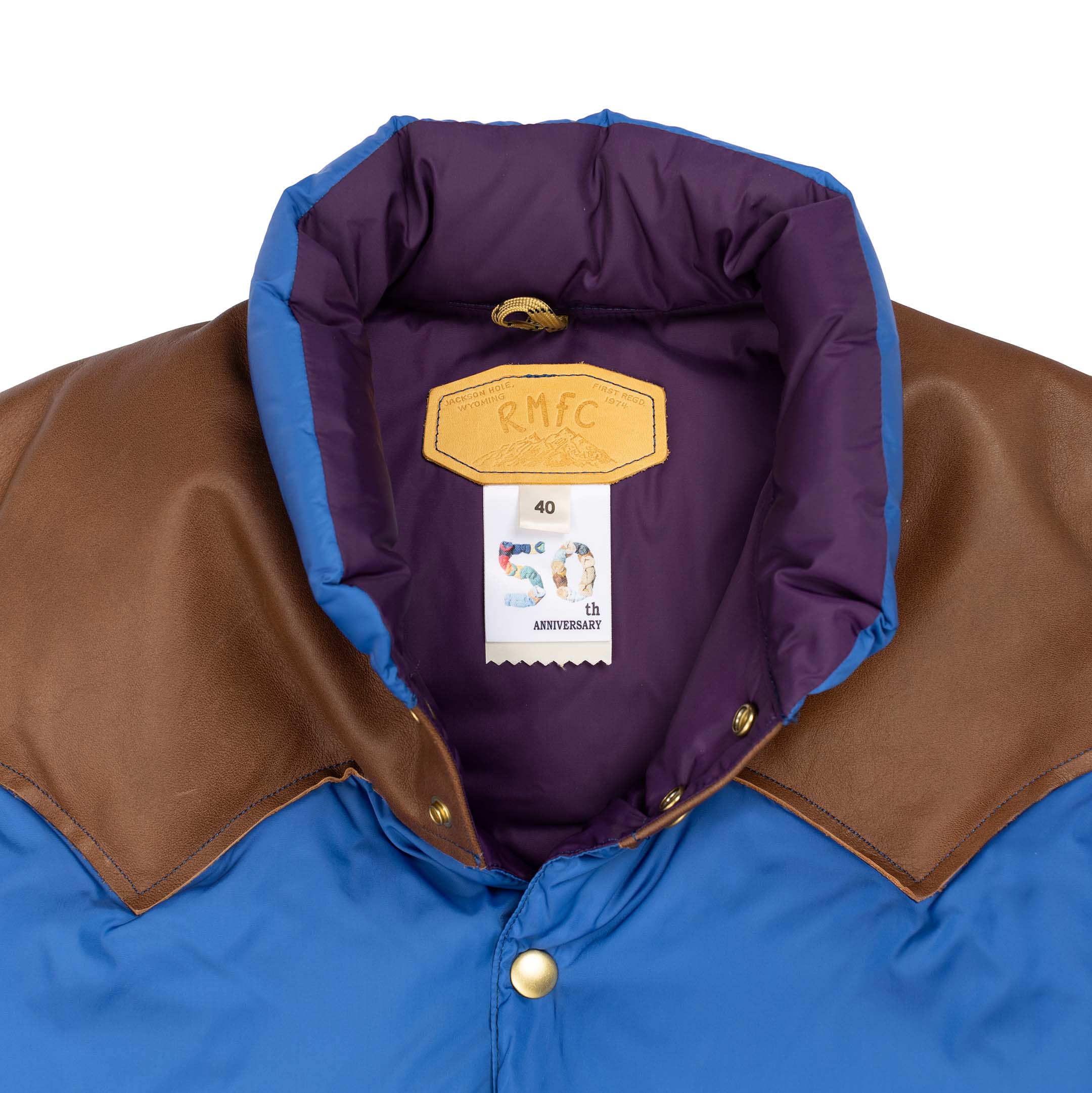 Rocky Mountain Featherbed For Clutch Cafe Down Vest Blue - Image 3