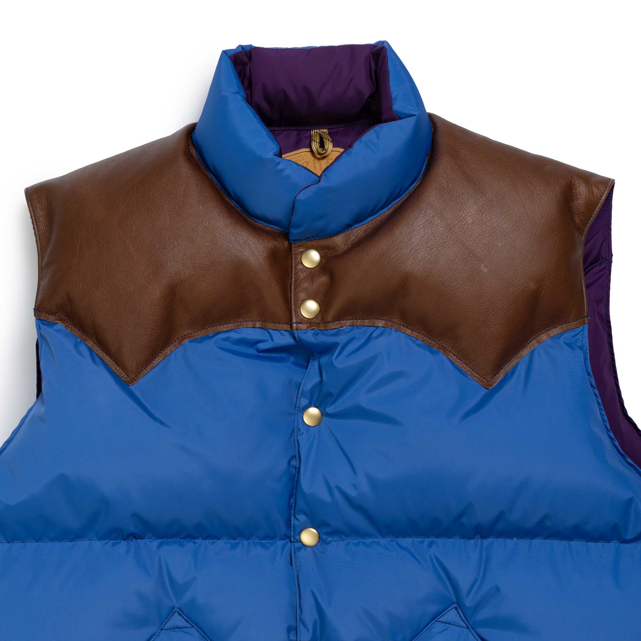 Rocky Mountain Featherbed For Clutch Cafe Down Vest Blue - Image 4