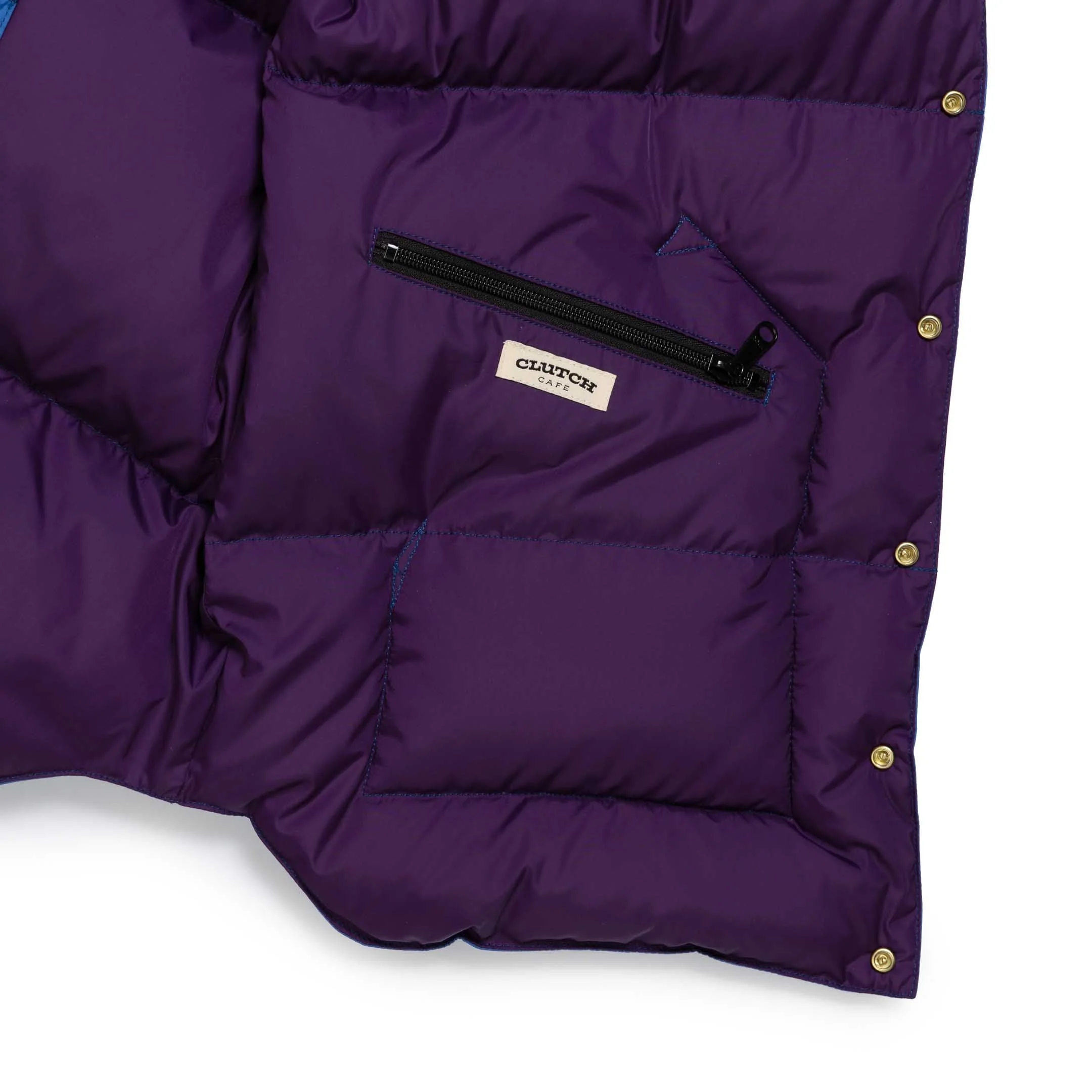 Rocky Mountain Featherbed For Clutch Cafe Down Vest Blue - Image 6
