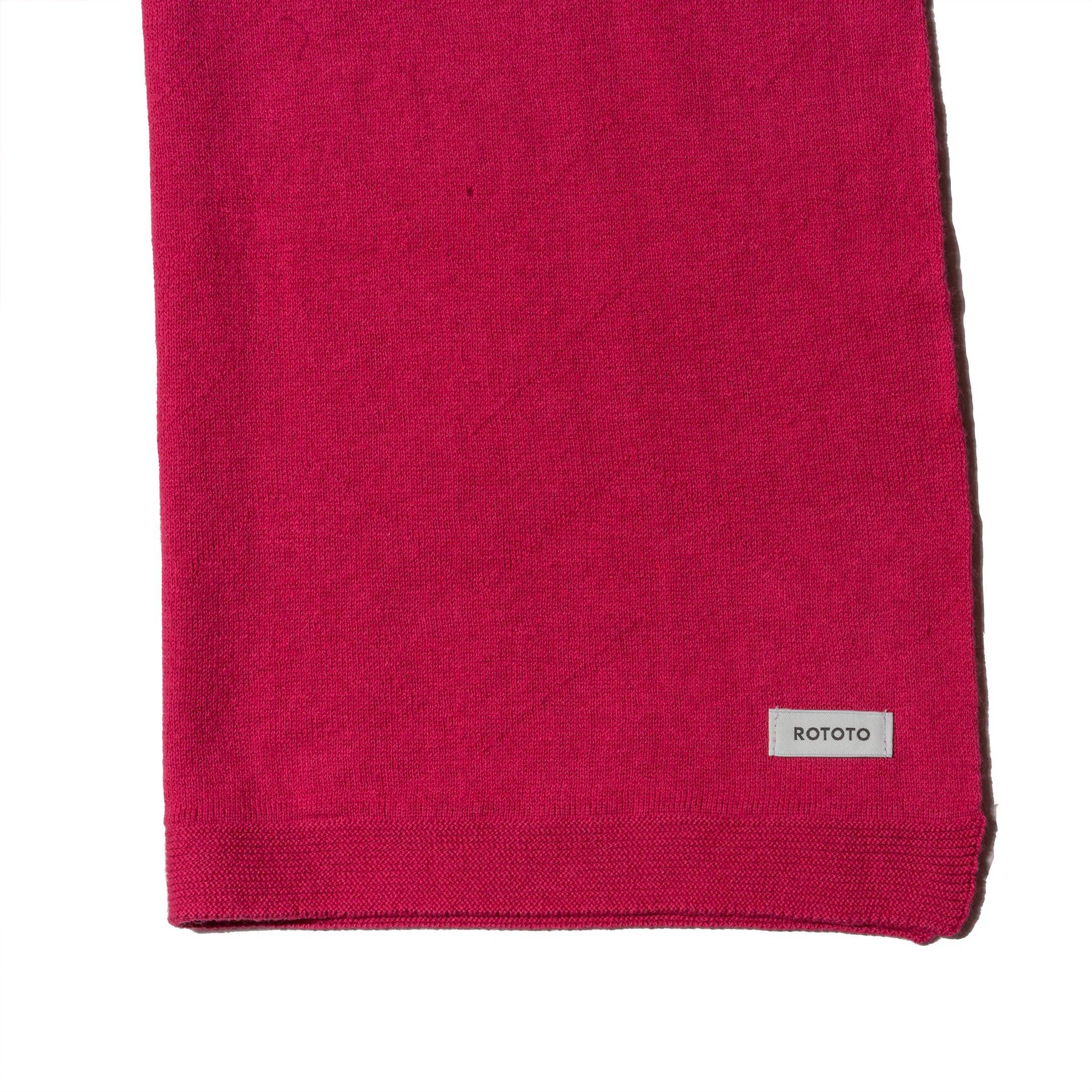 Rototo Cotton Cashmere Muffler D. Pink - Image 2