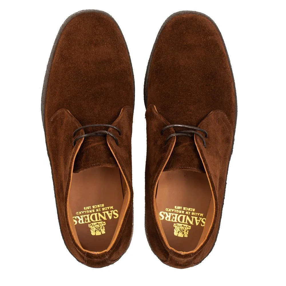 Sanders Japan Sam Chukka Polo Snuff Suede - Image 7